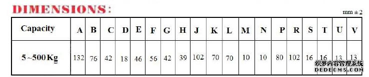 美國sensolink稱重模塊 SLM3產(chǎn)品尺寸